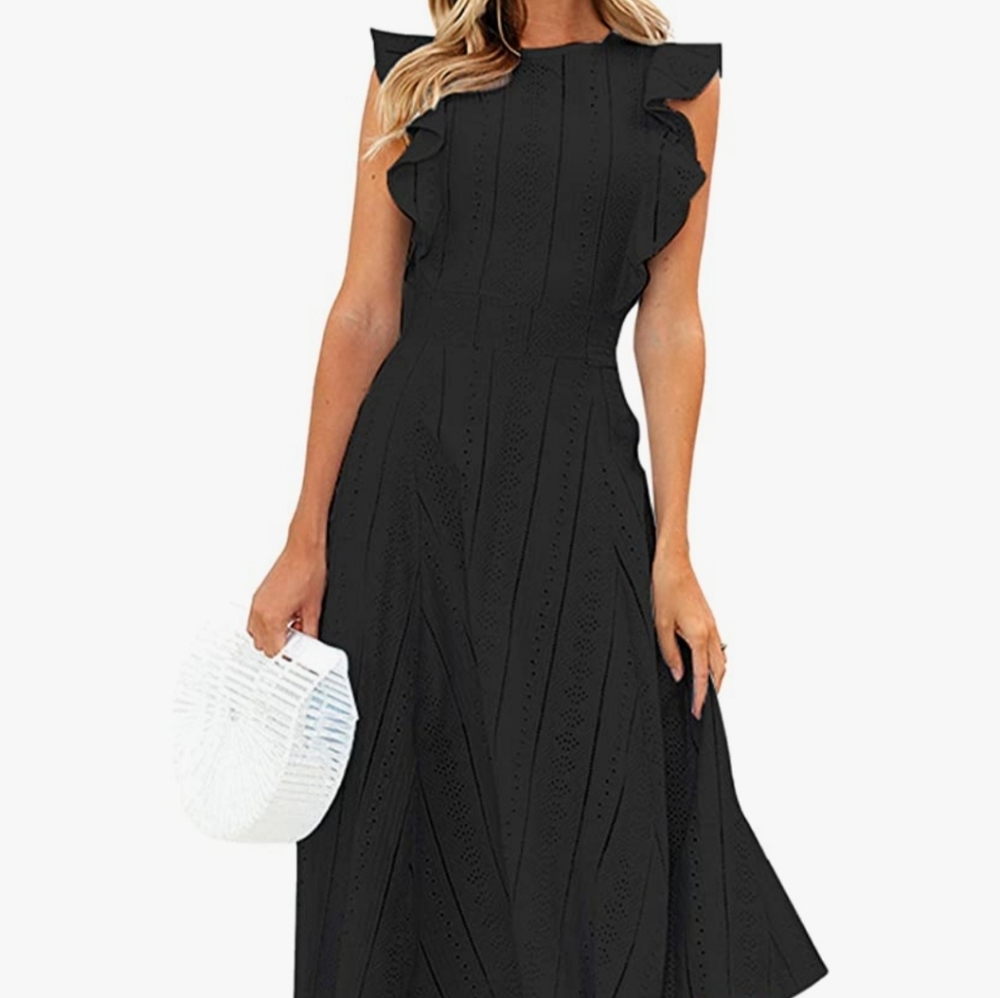 Womens Ecowish black dress